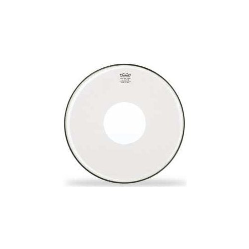 Remo CS031400 Clear Controlled Sound Drum Head, 14-Inch, White Dot on Top