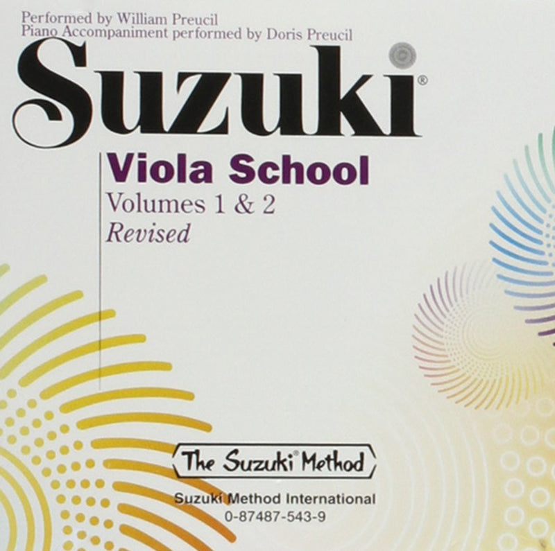 WB CH2502270 Suzuki Viola School Volume 1 and 2 (CD)
