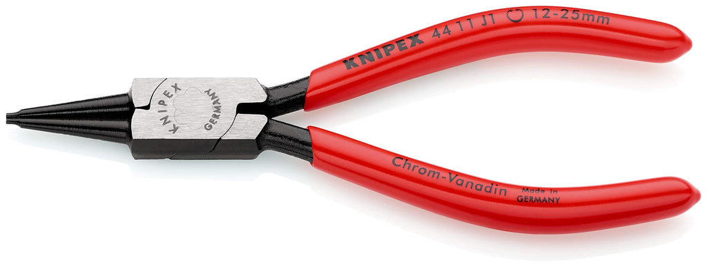 KNIPEX - 44 11 J1 Tools - Circlip Pliers, Internal, Straight, 15/32"-1" Bore Dia. (4411J1)