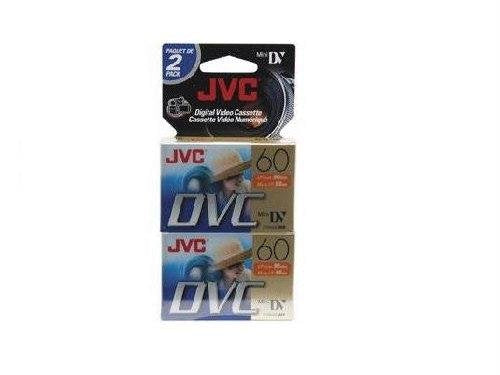 [AUSTRALIA] - JVC Mdv60Du2 Mini Digital Video Cassette (2-Pk) 