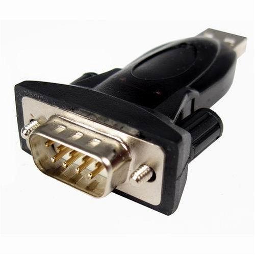 Cables Unlimited USB-2920 USB2.0 to RS232 Serial Adapter (Black)
