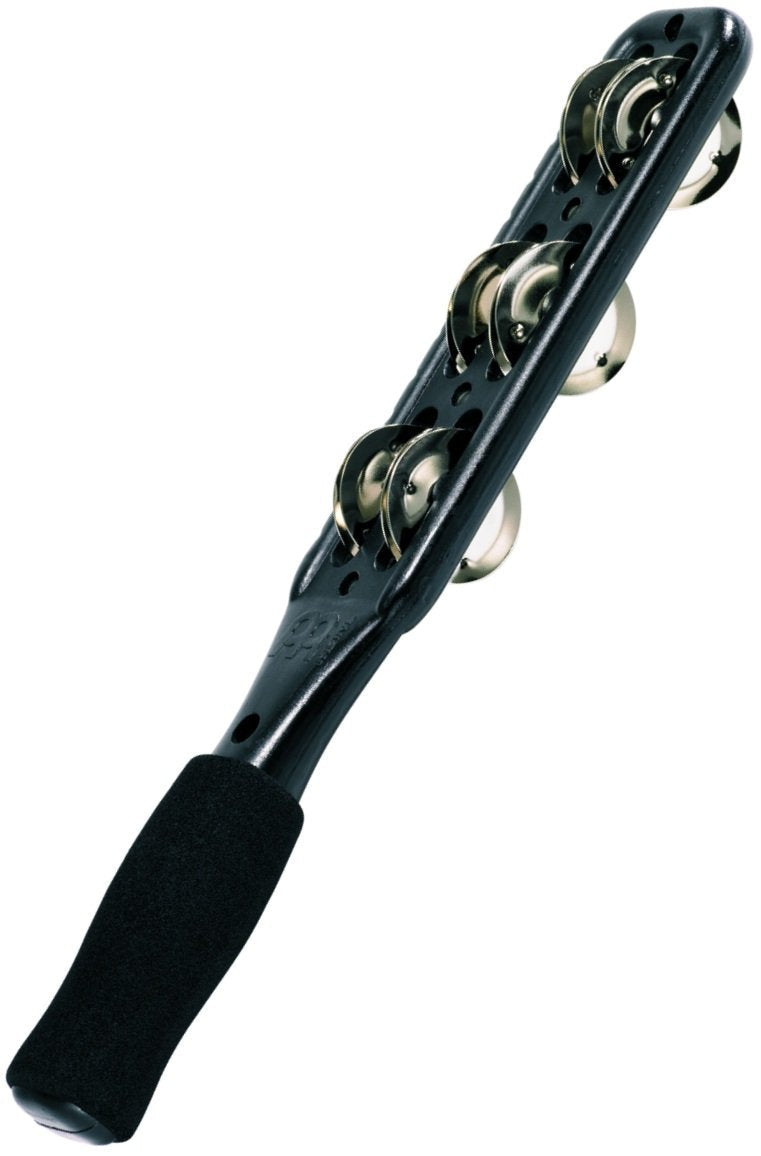 Meinl Percussion JG1BK ABS Plastic Jingle Stick With Steel Jingles, Black
