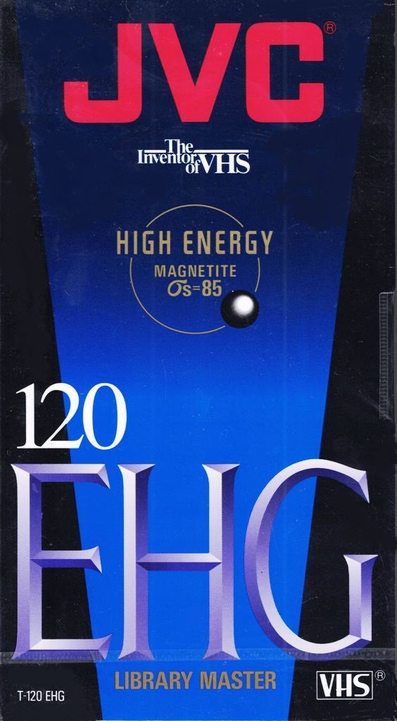 [AUSTRALIA] - JVC T-120EHG Extra High Grade VHS Tape 