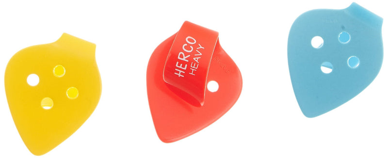 Herco HE113P Flat Thumbpicks, Heavy, 3/Player's Pack Original Version