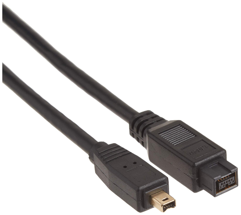 Tripp Lite FireWire 800 IEEE 1394b Hi-speed Cable (9pin/4pin) 6-ft.(F019-006) black 6ft