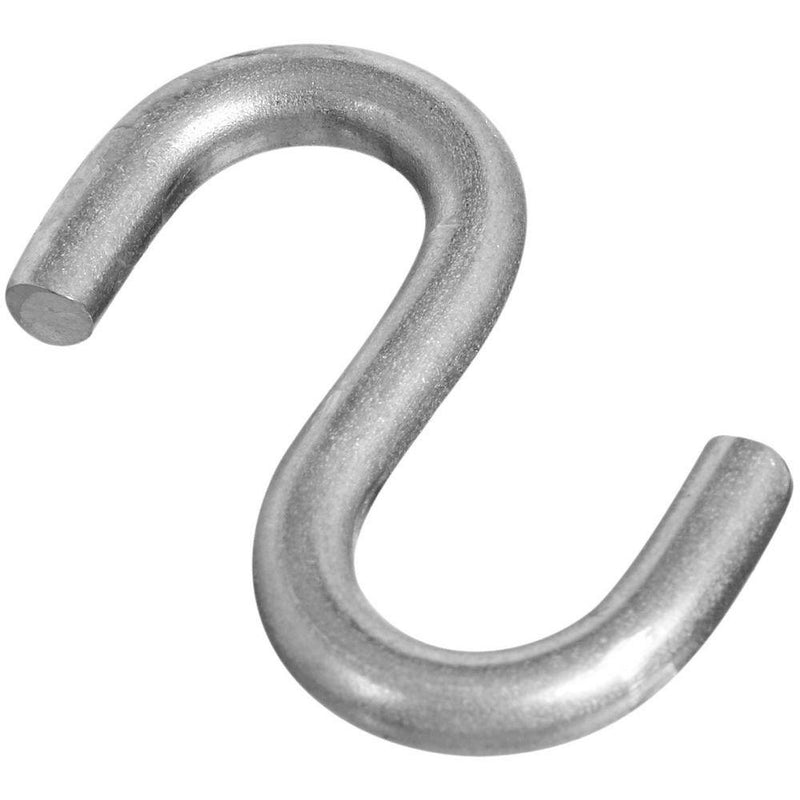 National Hardware N233-536 2078BC Open S Hook in Stainless Steel 1-1/2"