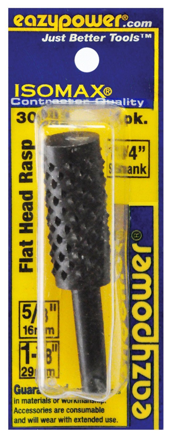 Flat Head Rasp, 5/8 in, 1 pcs.