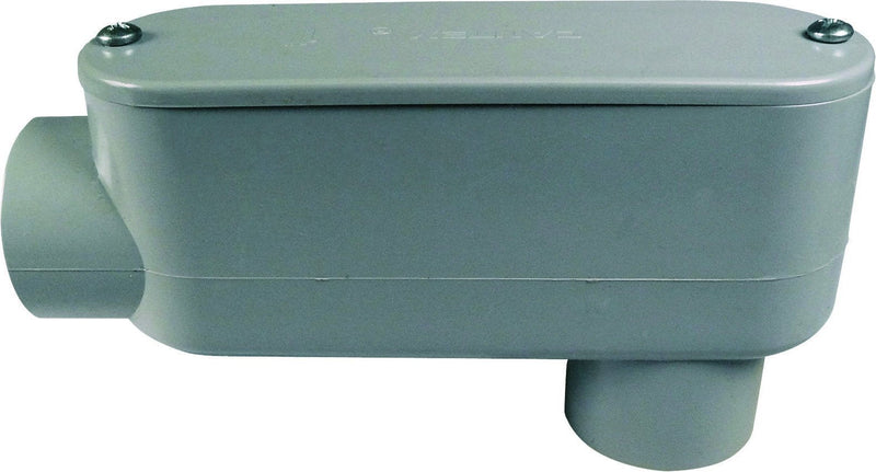 Cantex 5133666 Conduit Outlet Body, Pvc, Lb