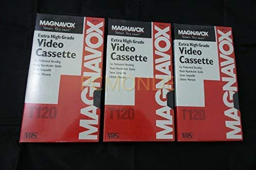 Magnavox Accessories #MHG120 Single T120 Video Cassette