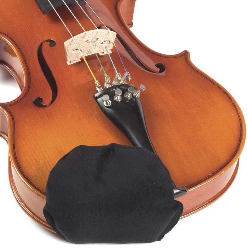 Chin Cozy Chinrest Cover: Medium for 1/2-4/4 Violin - Black