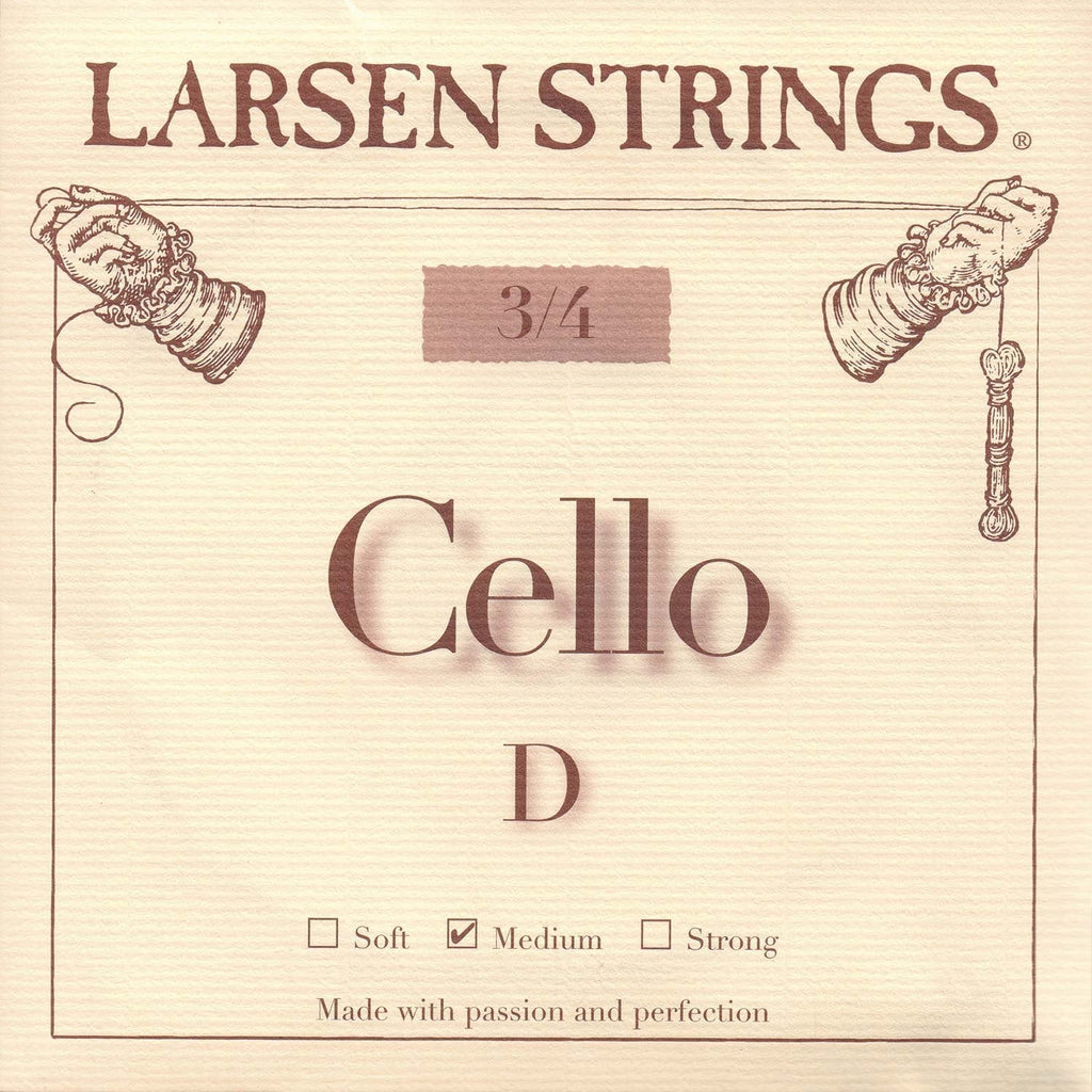 Larsen 3/4 Cello D String Medium Alloy-Steel