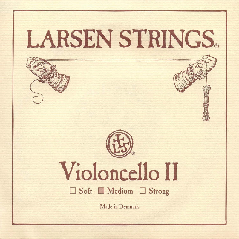 Larsen 4/4 Cello D String Medium Alloy-Steel