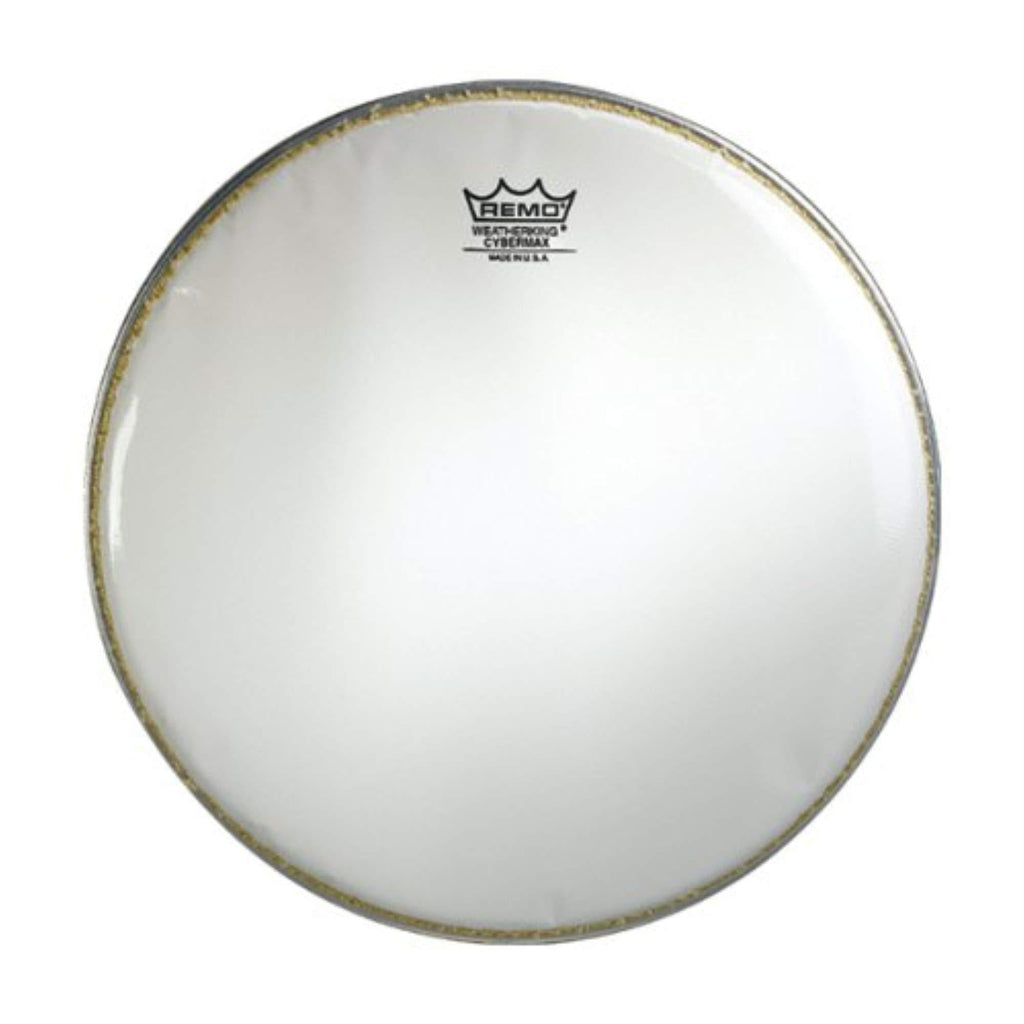 Remo Cybermax Drumhead - With Duralock, White, 14"