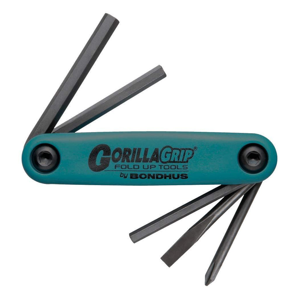 Bondhus 12547 GorillaGrip Utility Fold-up Set