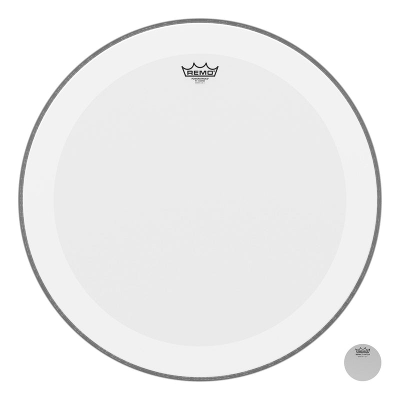 Remo Powerstroke P4 Coated Bass Drumhead, 24"