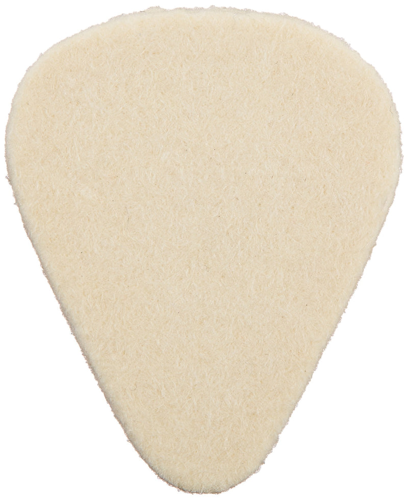 Dunlop 8011 Felt Picks Nick Lucas, Natural, 3.2mm, 12/Bag