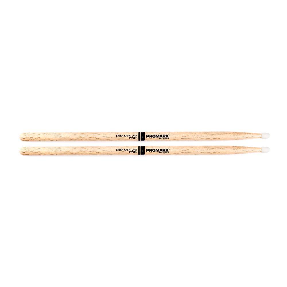 Promark Japanese Shira Kashi White Oak 5B Nylon Single pair