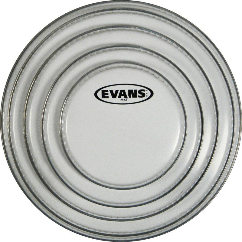 Evans MX White Marching Tenor Drumhead, 14 Inch