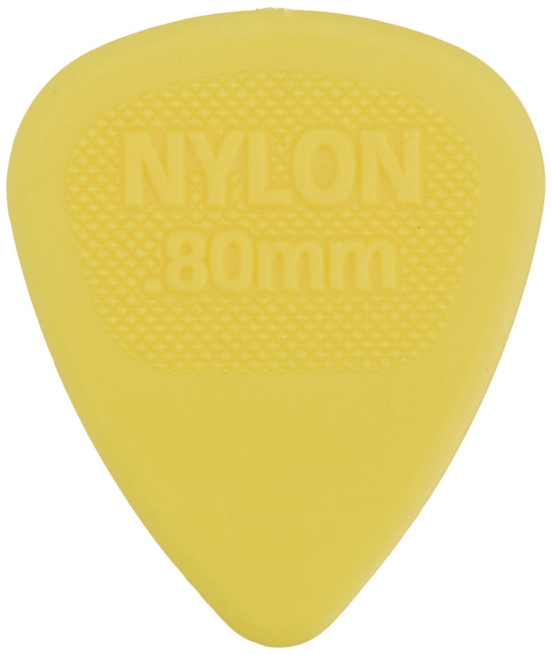 Jim Dunlop 443R.80 Guitar Picks (22443080033) Yellow 72 Pack