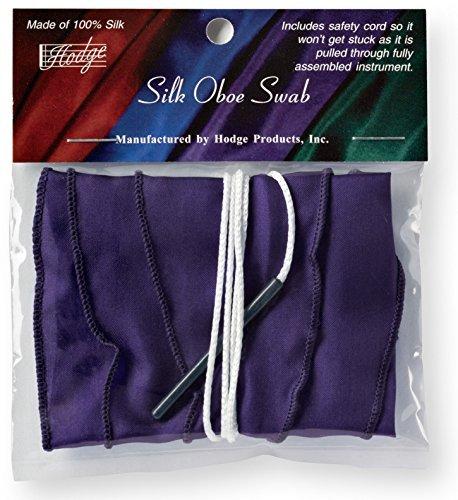 Hodge Silk Oboe Swab - Deep Purple