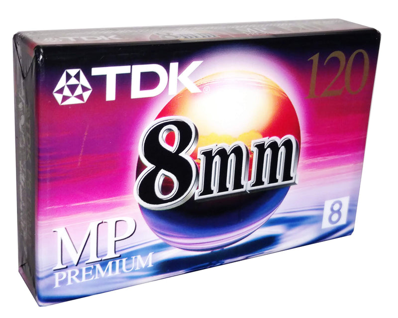 TDK P6120MP 8mm MP Premium Video Tape