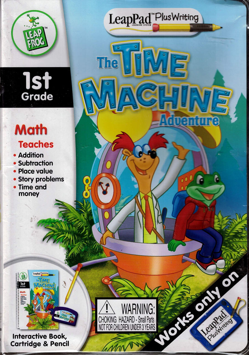 LeapPad Plus Writing The Time Machine Adventure 1st Grade Math