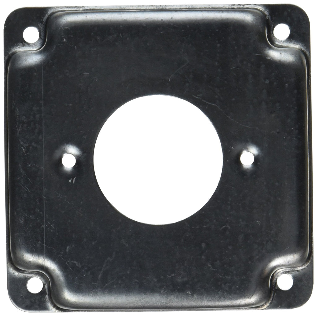 Hubbell-Raco 811C Cast Iron 4" Square Cover 30a Lock, 1.719" Diameter