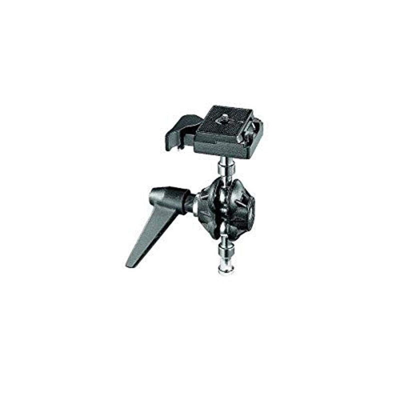 Manfrotto 155RC Tilt-Top Head With Quick Plate (Black)