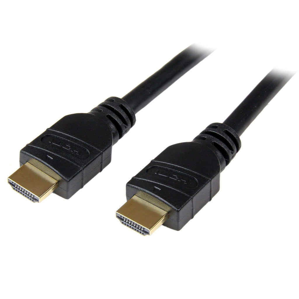 StarTech.com 10m (33 ft) Active CL2 in-Wall High Speed HDMI Cable - Ultra HD 4k x 2k HDMI Cable - HDMI to HDMI M/M- 1080p A/V, Gold-Plated (HDMM10MA) Black 10m / 33ft CL2 Rated