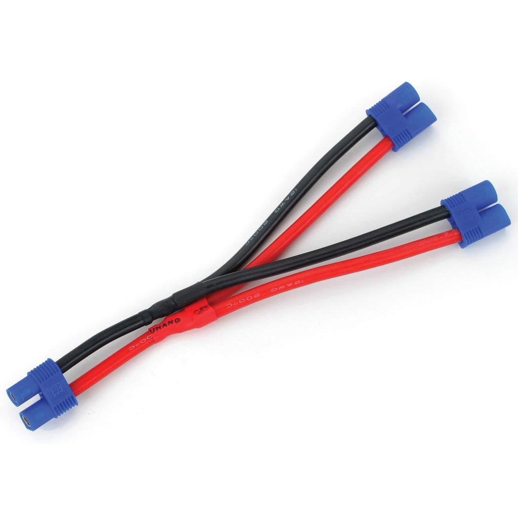 E-flite Parallel Y-Harness: EC3 Battery, 13 AWG, EFLAEC307