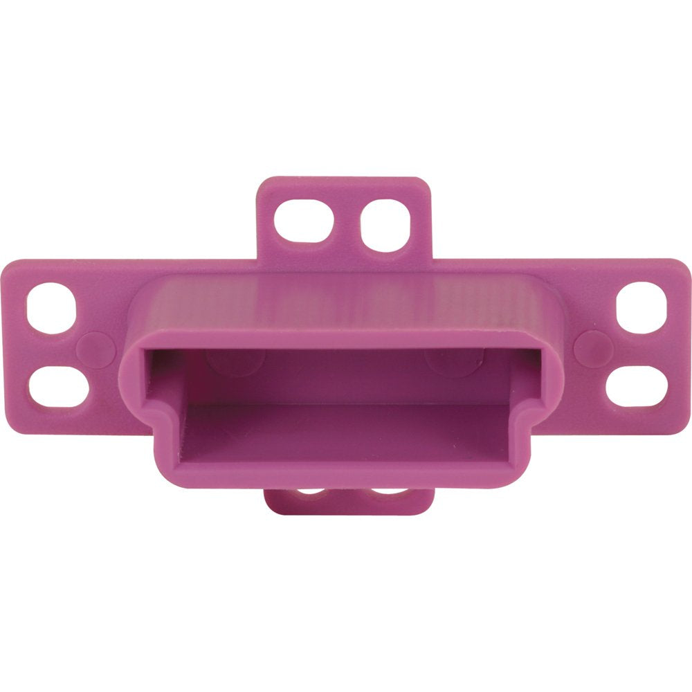 Prime-Line R 7133 Drawer Track Back Plate (2-pack) , Purple