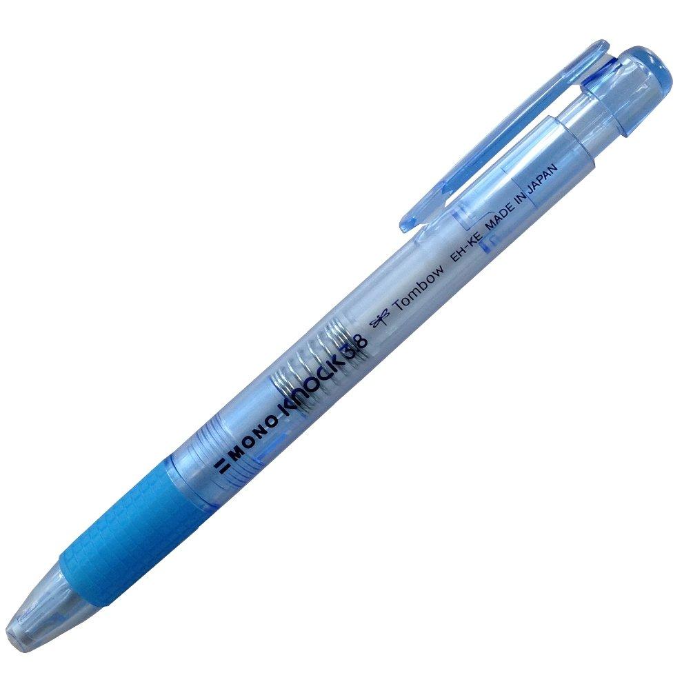 Tombow Holder Eraser, MONO Knock Blue (JCA-111A) 1 set
