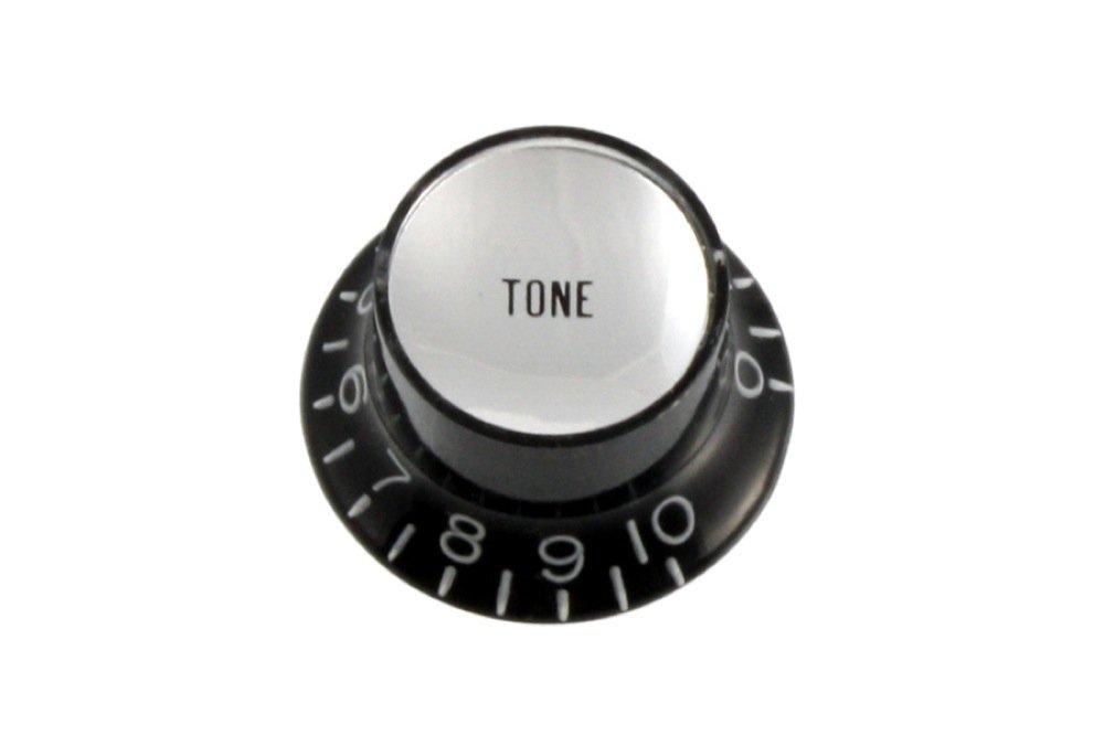 Allparts PK-0182-023 Black Tone Reflector Knobs