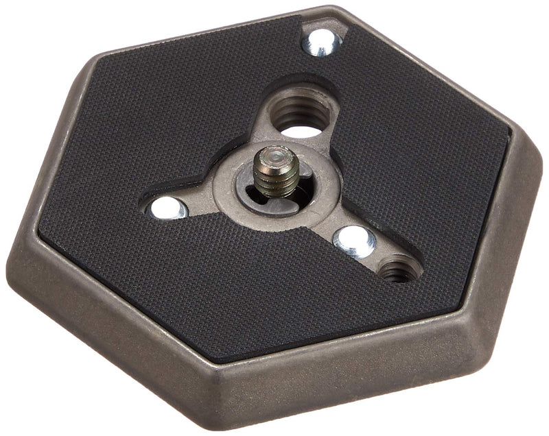 [AUSTRALIA] - Manfrotto 130- 14 Hexagonal Quick Release Mounting Plate 1/4- 20-Inch Thread with Flush Mounting Screw 