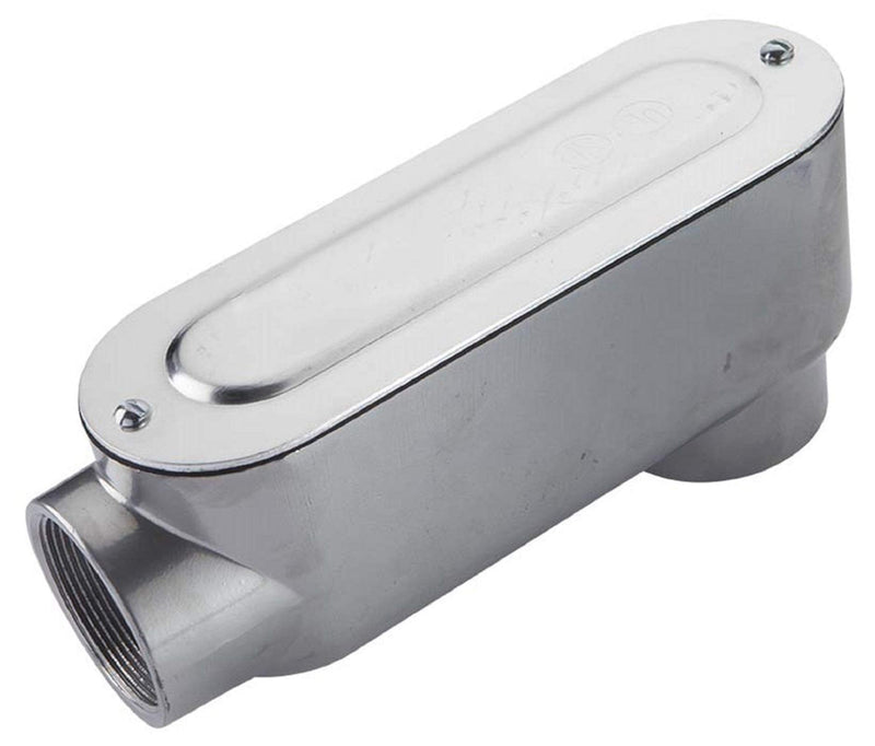 Halex, 1-1/4 in. Rigid Threaded Conduit Body , 58612, 1 per pack 1 1/4" in. Trade Size, 1 Per Pack