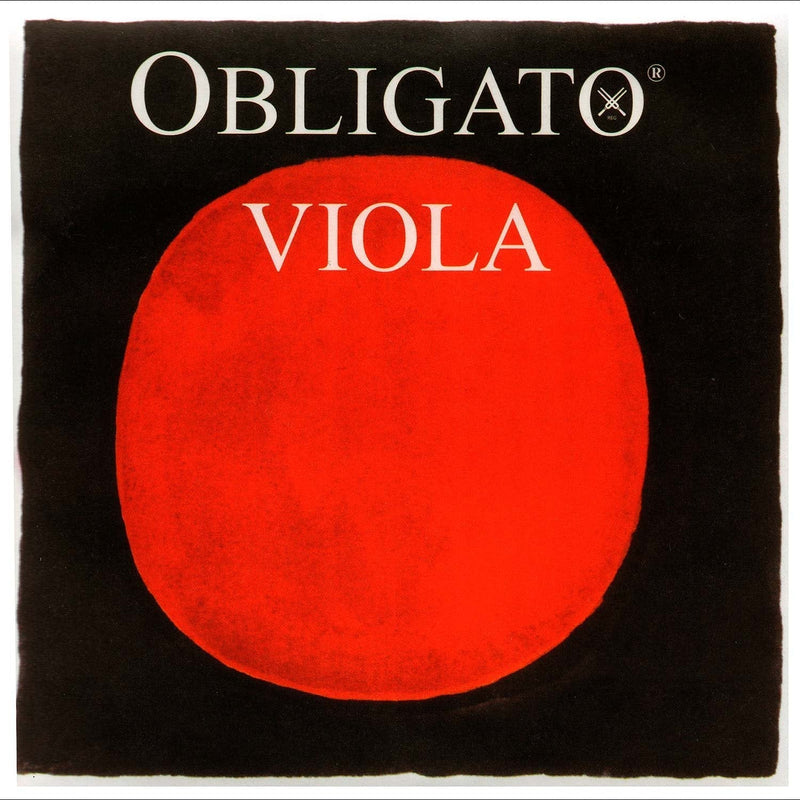 Pirastro Obligato up to 16.5" Viola D String - Silver/Synthetic - Medium Gauge