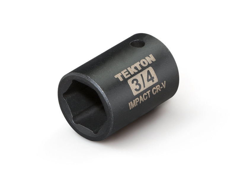TEKTON 1/2 Inch Drive x 3/4 Inch 6-Point Impact Socket | 47755 Standard 3/4 in.