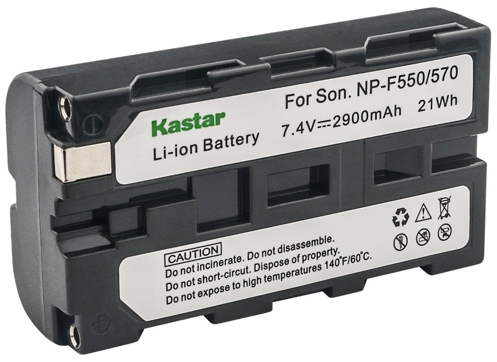 Kastar Replacement Battery for Sony InfoLithium NP-F330, NP-F550, NP-F570, NP-F730, NP-F750, NP-F950, NP-F960,NP-F970, NP-F975, NP-F990