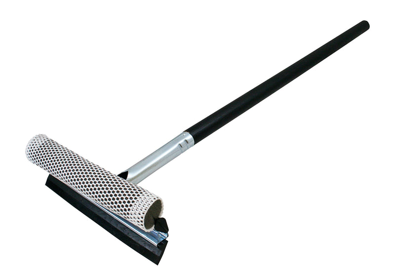 [AUSTRALIA] - Carrand 9053 Deluxe 8" Steel Squeegee Head with 20" Black Wood Handle 20" Handle 