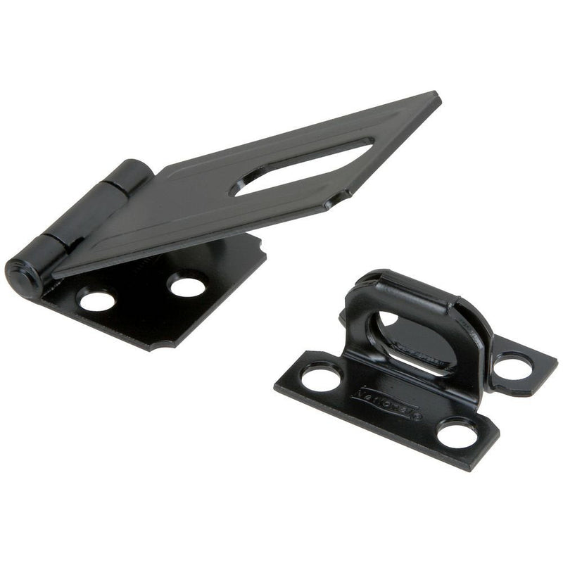 [AUSTRALIA] - National Hardware N305-953 V30 Safety Hasp in Black,3-1/4" Updated Packaging 