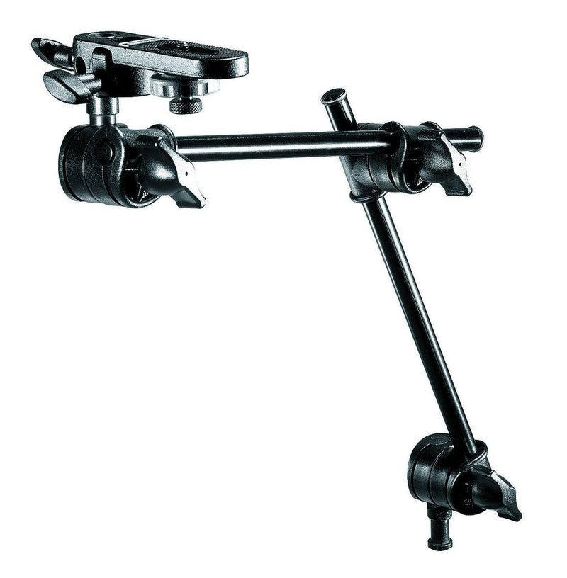 Manfrotto 196B-2 143BKT 2-Section Single Articulated Arm with Camera Bracket (Black)