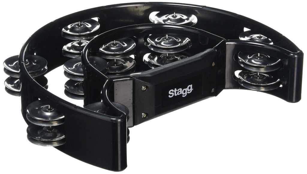 Stagg TAB-1 BK Cutaway Tambourine - Black