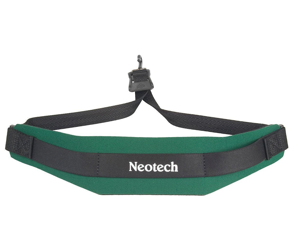 Neotech Soft Sax, Forest Green, Regular, Metal Hook Saxophone Strap (1919192)