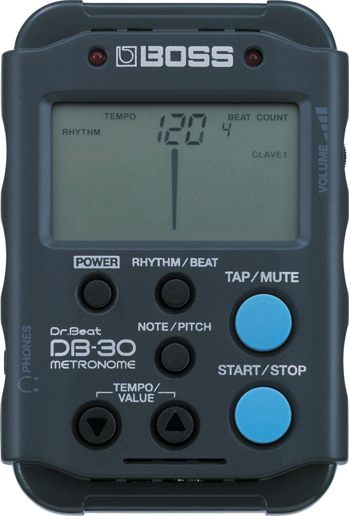 BOSS Dr. Beat Portable Metronome (DB-30) , Black DB-30