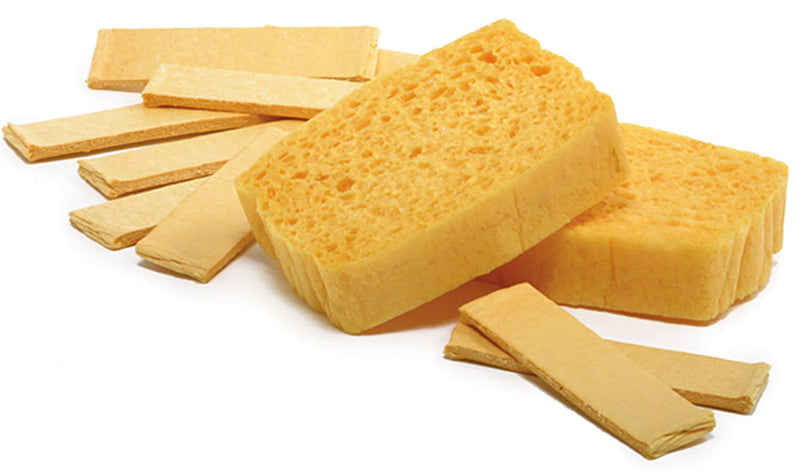 Norpro Natural Sponges Pop-Up 12 Piece New Handy For Kitchen Drawer Glove Box Sponge