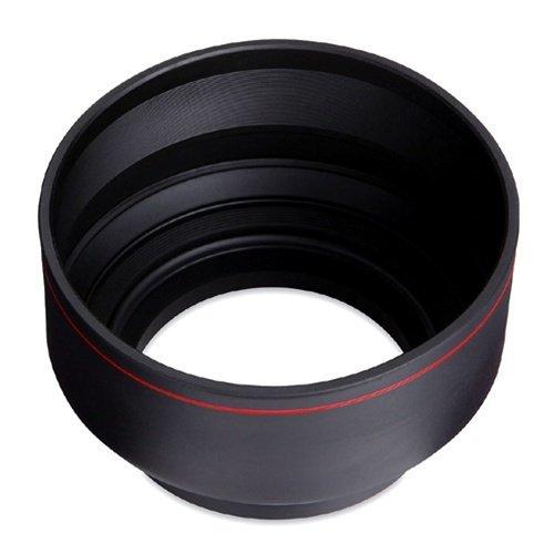 Hoya 58mm Screw-In Rubber Zoom Lens Hood for 35mm to 200mm Lenses