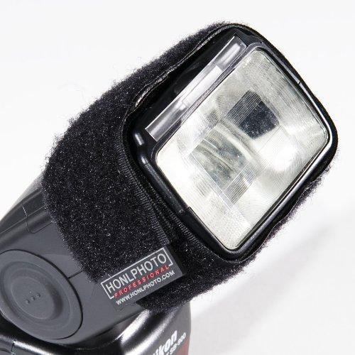 Honlphoto Speed Strap for Shoe Mount Flashes - for Gobos, Bounce Cards, Barndoors, Snoots, and More