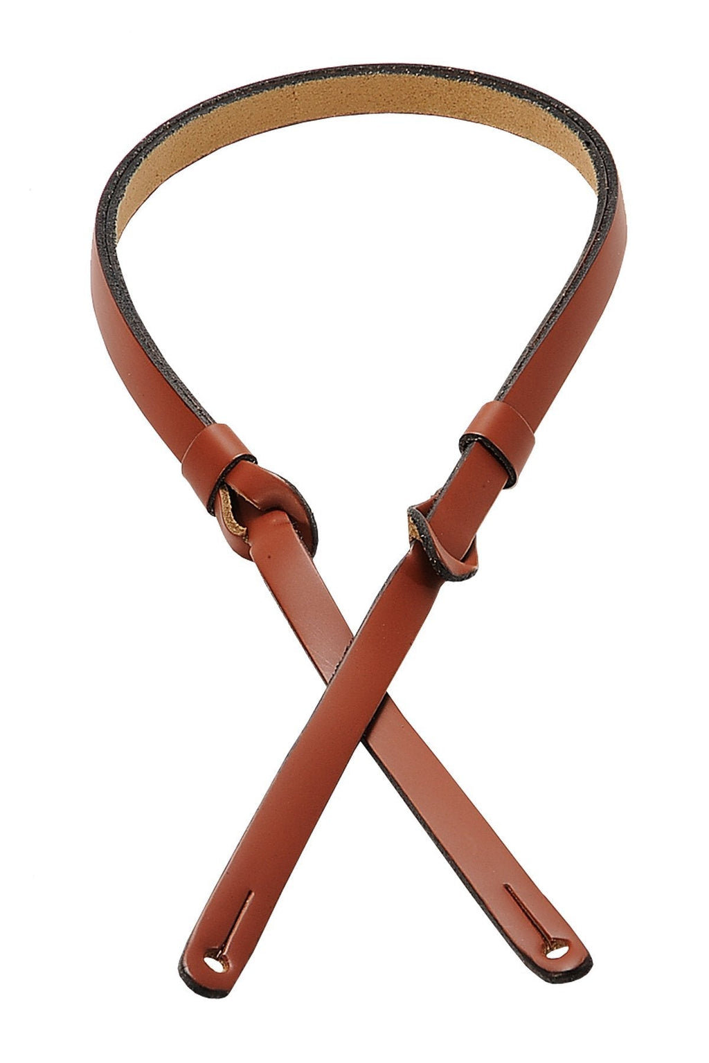 Levy's Leathers M19PR-WAL Carving Leather Mandolin Strap,Walnut Walnut