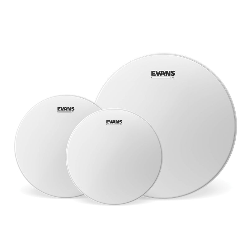 Evans G1 Tompack Coated, Fusion (10 inch, 12 inch, 14 inch)