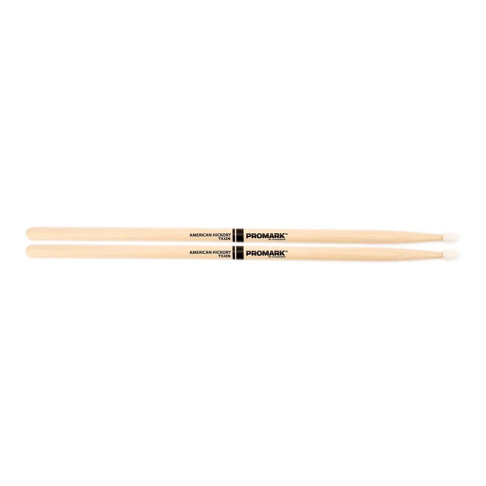 Promark TXJZN American Hickory Jazz Nylon Tip, Single Pair